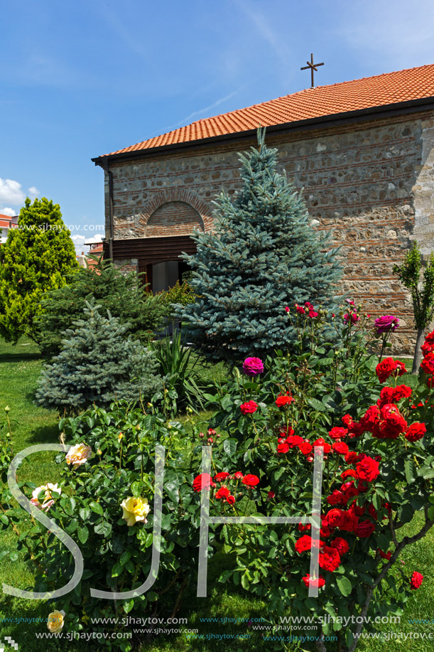 EDIRNE, TURKEY - MAY 26, 2018: Medieval Bulgarian church of Saint Constantine and Saint Helena in city of Edirne,  East Thrace, Turkey