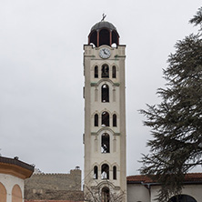 SKOPJE, REPUBLIC OF MACEDONIA - FEBRUARY 24, 2018: Orthodox Church of Church St. Demetrius  in Skopje, Republic of Macedonia