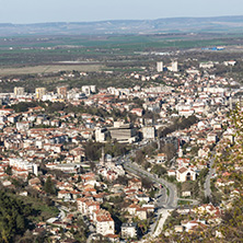 Panoramic view of city of Shumen, Bulgaria