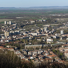 Panoramic view of city of Shumen, Bulgaria