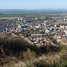 Panoramic view of city of Shumen, Bulgaria
