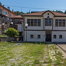 KRATOVO, MACEDONIA - JULY 21, 2018: Old Houses at the center of town of Kratovo, Republic of Macedonia