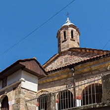 KRATOVO, MACEDONIA - JULY 21, 2018: Medieval Orthodox church at the center of town of Kratovo, Republic of Macedonia