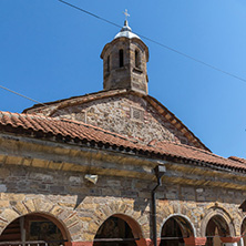KRATOVO, MACEDONIA - JULY 21, 2018: Medieval Orthodox church at the center of town of Kratovo, Republic of Macedonia