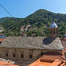 KRATOVO, MACEDONIA - JULY 21, 2018: Medieval Orthodox church at the center of town of Kratovo, Republic of Macedonia