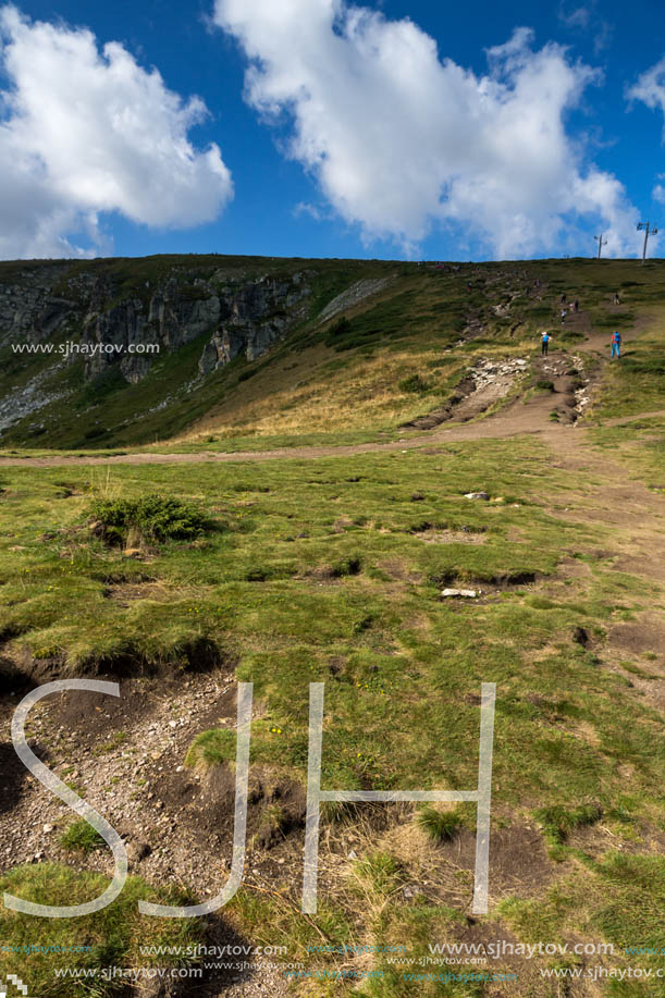 Summer Landscape of Rila Mountan near The Seven Rila Lakes, Bulgaria