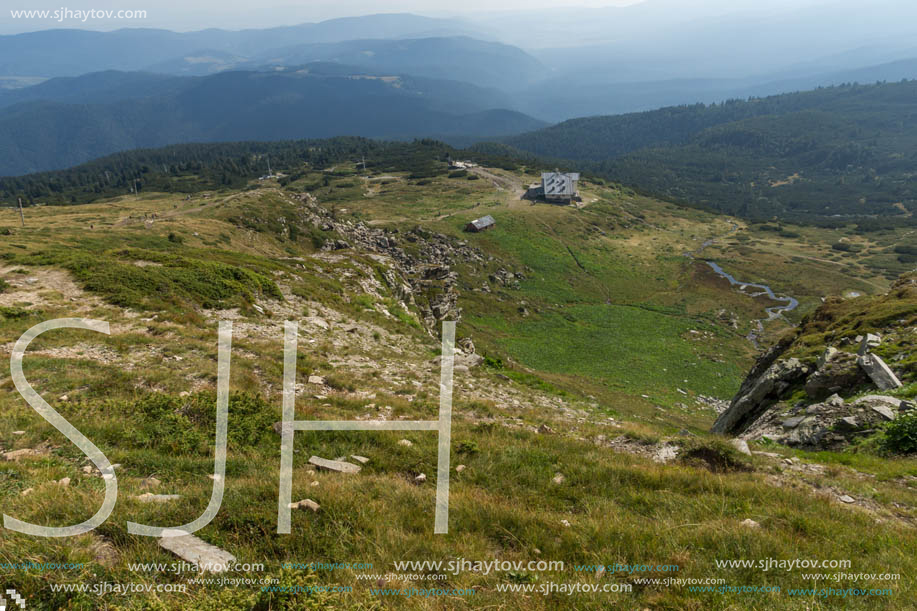 Summer Landscape of Rila Mountan near The Seven Rila Lakes, Bulgaria