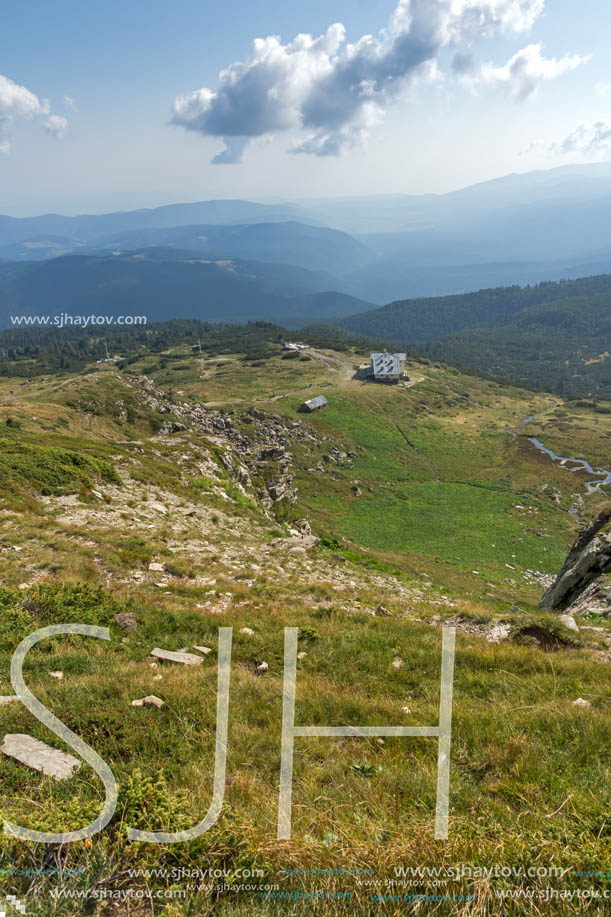 Summer Landscape of Rila Mountan near The Seven Rila Lakes, Bulgaria