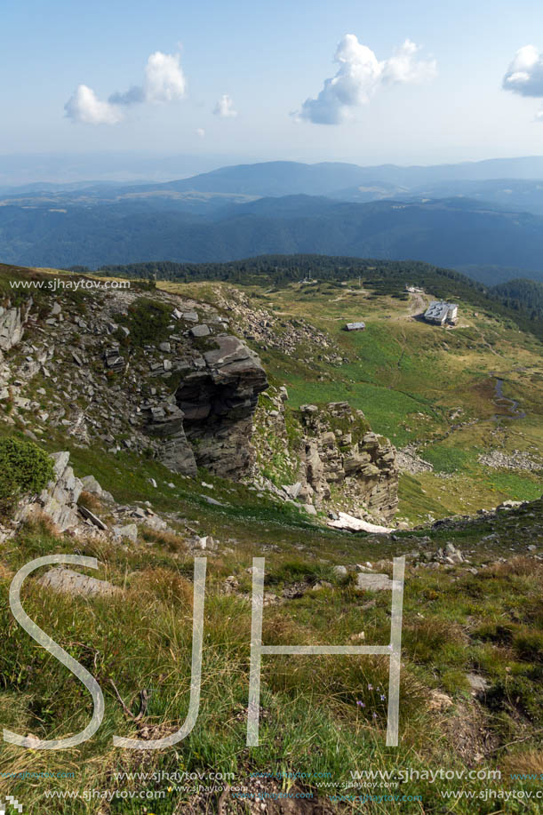 Summer Landscape of Rila Mountan near The Seven Rila Lakes, Bulgaria