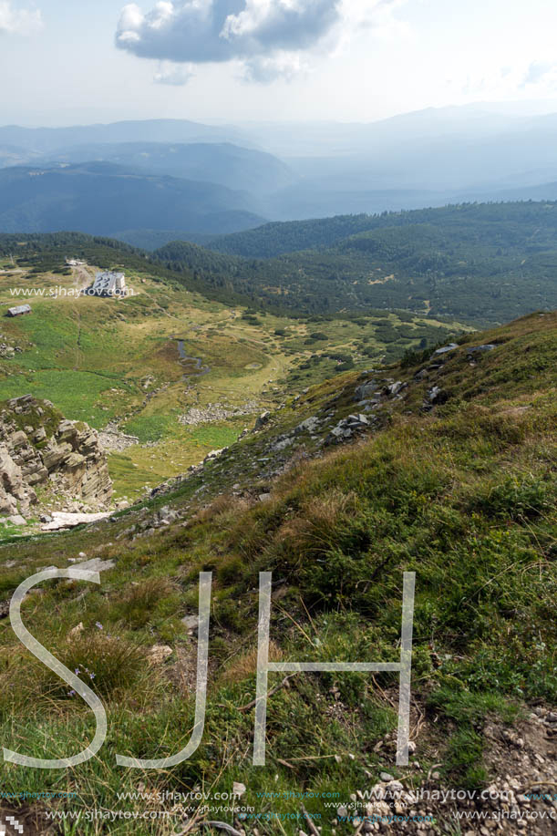 Summer Landscape of Rila Mountan near The Seven Rila Lakes, Bulgaria