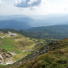 Summer Landscape of Rila Mountan near The Seven Rila Lakes, Bulgaria