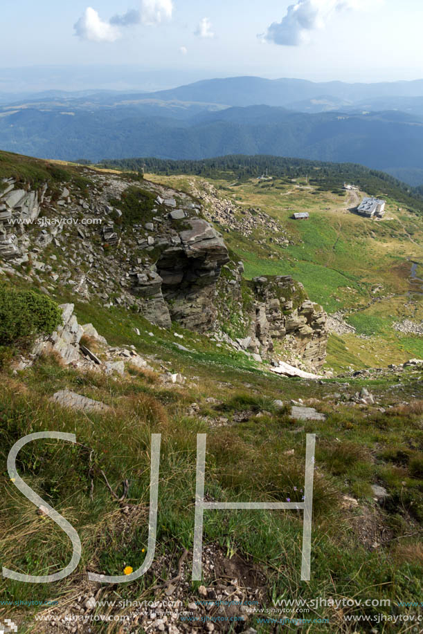 Summer Landscape of Rila Mountan near The Seven Rila Lakes, Bulgaria