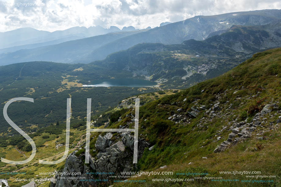 Summer Landscape of Rila Mountan near The Seven Rila Lakes, Bulgaria