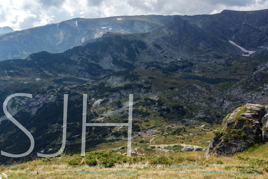 Summer Landscape of Rila Mountan near The Seven Rila Lakes, Bulgaria