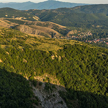 Sunset landscape of Osogovo Mountain, Probistip region, Republic of Macedonia