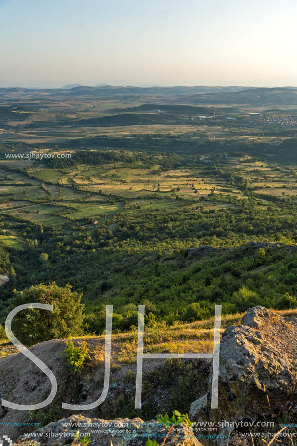 Sunset landscape of Osogovo Mountain, Probistip region, Republic of Macedonia