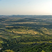Sunset landscape of Osogovo Mountain, Probistip region, Republic of Macedonia