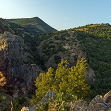 Sunset landscape of Osogovo Mountain, Probistip region, Republic of Macedonia