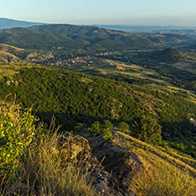 Sunset landscape of Osogovo Mountain, Probistip region, Republic of Macedonia