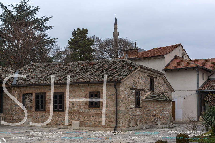 SKOPJE, REPUBLIC OF MACEDONIA - FEBRUARY 24, 2018: Orthodox Church of the Ascension of Jesus  in Skopje, Republic of Macedonia