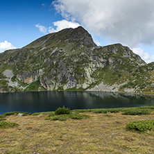 Summer view of The Kidney Lake, Rila Mountain, The Seven Rila Lakes, Bulgaria