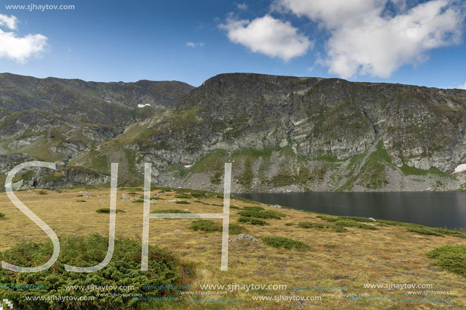 Summer view of The Kidney Lake, Rila Mountain, The Seven Rila Lakes, Bulgaria