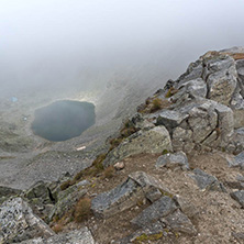 Amazing panoramic view from Musala peak, Rila mountain, Bulgaria