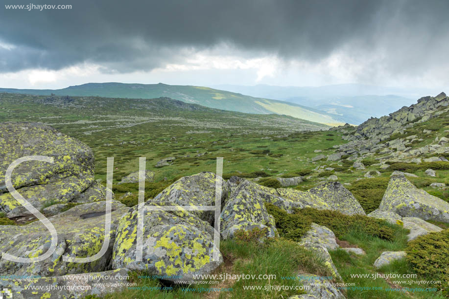 Amazing Landscape of Vitosha Mountain from Cherni Vrah Peak, Sofia City Region, Bulgaria