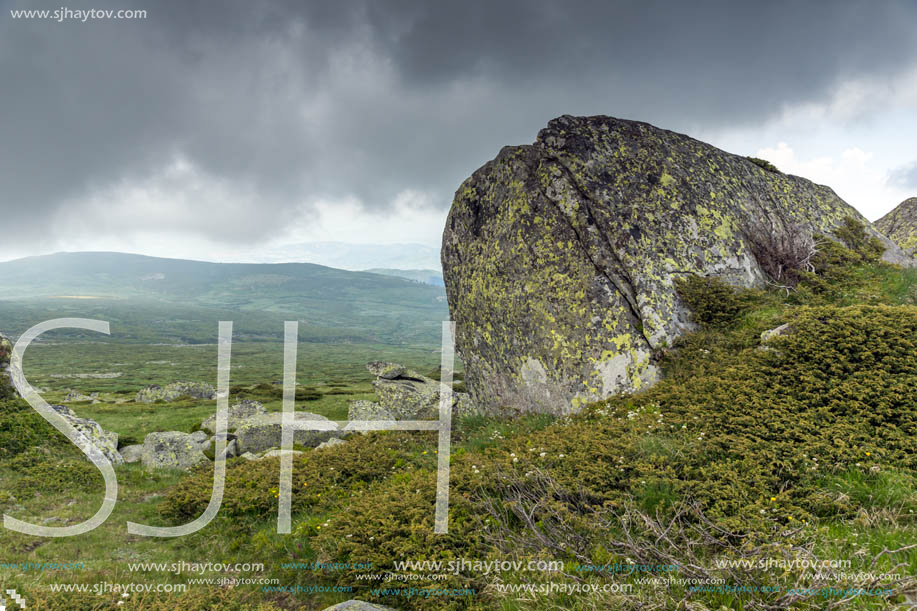 Amazing Landscape of Vitosha Mountain from Cherni Vrah Peak, Sofia City Region, Bulgaria