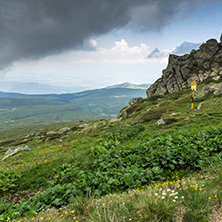 Amazing Landscape of Vitosha Mountain from Cherni Vrah Peak, Sofia City Region, Bulgaria