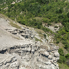 Rock formation The Stone Dolls of Kuklica near town of Kratovo, Republic of Macedonia