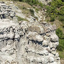 Rock formation The Stone Dolls of Kuklica near town of Kratovo, Republic of Macedonia