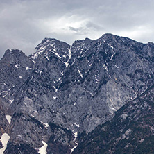 Landscape of Mount Athos in Autonomous Monastic State of the Holy Mountain, Chalkidiki, Greece