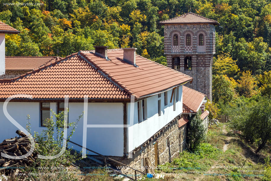 Medieval Tsarnogorski (Gigintsy) monastery St. Kozma and Damyan, Pernik Region, Bulgaria