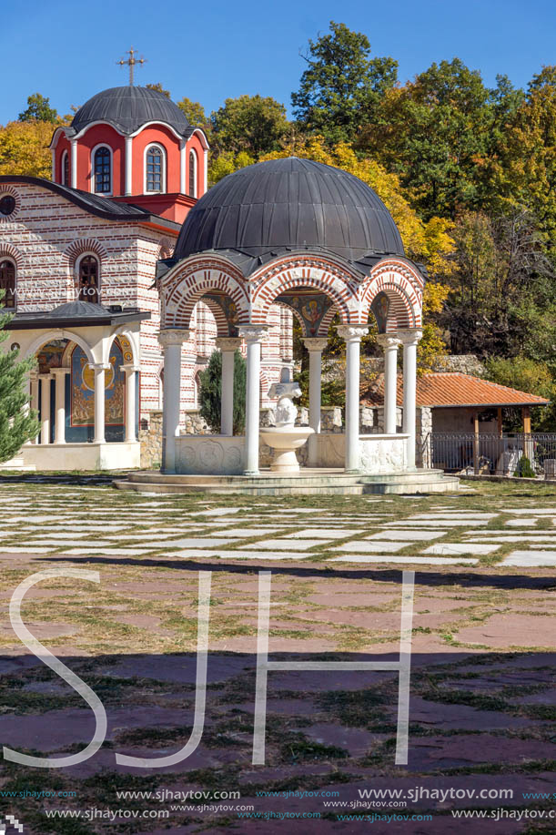 Medieval Tsarnogorski (Gigintsy) monastery St. Kozma and Damyan, Pernik Region, Bulgaria