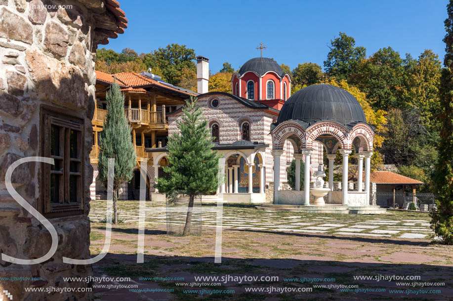 Medieval Tsarnogorski (Gigintsy) monastery St. Kozma and Damyan, Pernik Region, Bulgaria