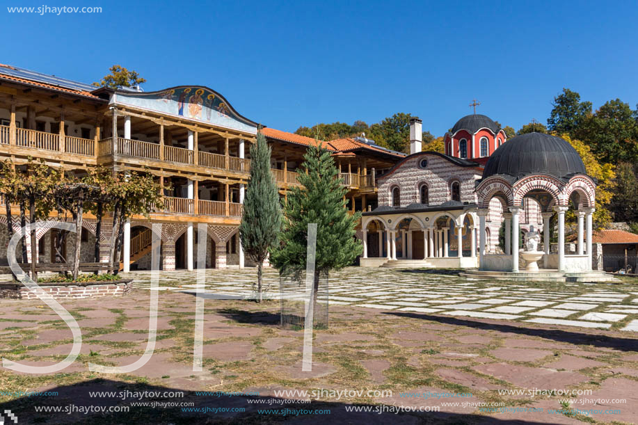 Medieval Tsarnogorski (Gigintsy) monastery St. Kozma and Damyan, Pernik Region, Bulgaria