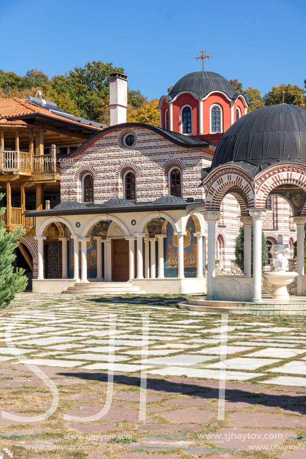 Medieval Tsarnogorski (Gigintsy) monastery St. Kozma and Damyan, Pernik Region, Bulgaria