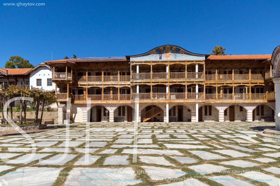 Medieval Tsarnogorski (Gigintsy) monastery St. Kozma and Damyan, Pernik Region, Bulgaria