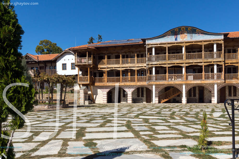 Medieval Tsarnogorski (Gigintsy) monastery St. Kozma and Damyan, Pernik Region, Bulgaria