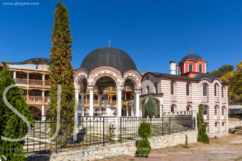 Medieval Tsarnogorski (Gigintsy) monastery St. Kozma and Damyan, Pernik Region, Bulgaria