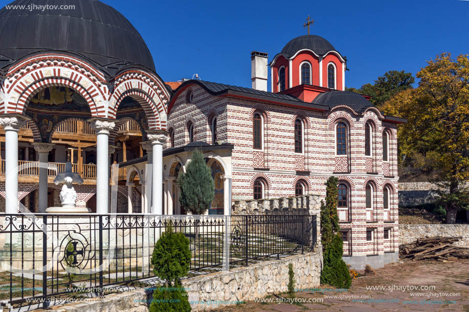 Medieval Tsarnogorski (Gigintsy) monastery St. Kozma and Damyan, Pernik Region, Bulgaria