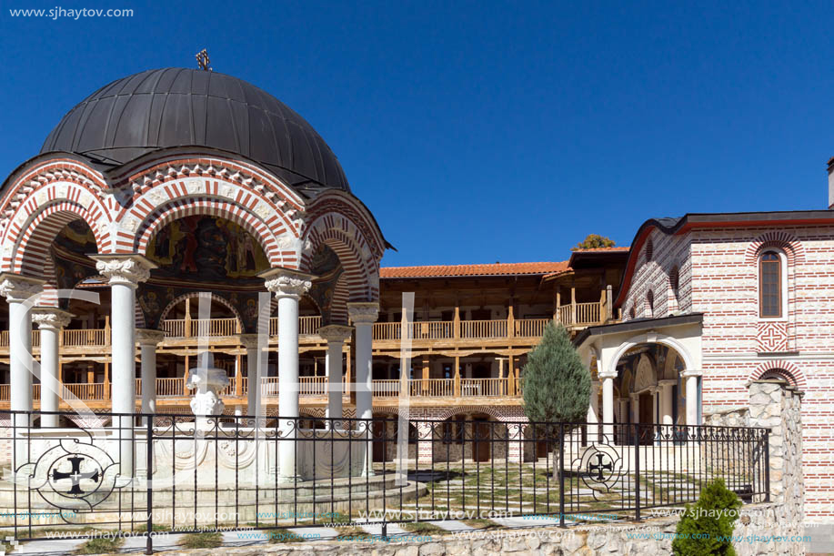 Medieval Tsarnogorski (Gigintsy) monastery St. Kozma and Damyan, Pernik Region, Bulgaria