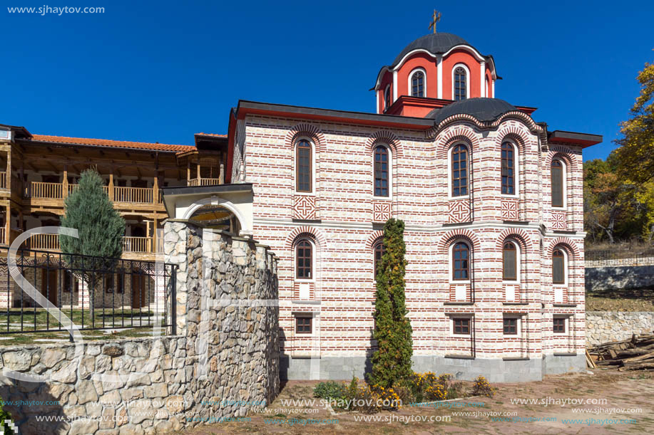 Medieval Tsarnogorski (Gigintsy) monastery St. Kozma and Damyan, Pernik Region, Bulgaria