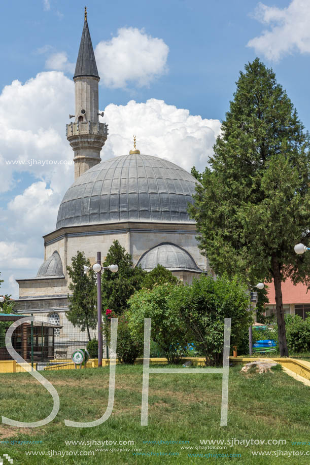 EDIRNE, TURKEY - MAY 26, 2018: Ayshe Kadın Cami Mosque in city of Edirne,  East Thrace, Turkey