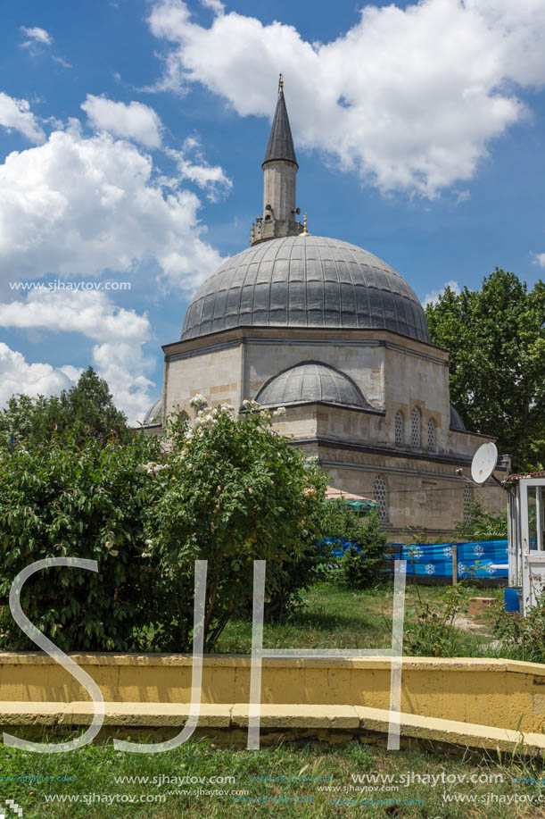 EDIRNE, TURKEY - MAY 26, 2018: Ayshe Kadın Cami Mosque in city of Edirne,  East Thrace, Turkey