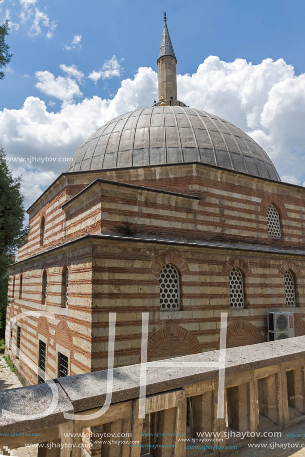 EDIRNE, TURKEY - MAY 26, 2018: Defterdar Mustafa Pasha Mosque in city of Edirne,  East Thrace, Turkey