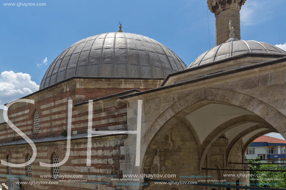 EDIRNE, TURKEY - MAY 26, 2018: Defterdar Mustafa Pasha Mosque in city of Edirne,  East Thrace, Turkey