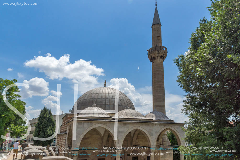 EDIRNE, TURKEY - MAY 26, 2018: Defterdar Mustafa Pasha Mosque in city of Edirne,  East Thrace, Turkey