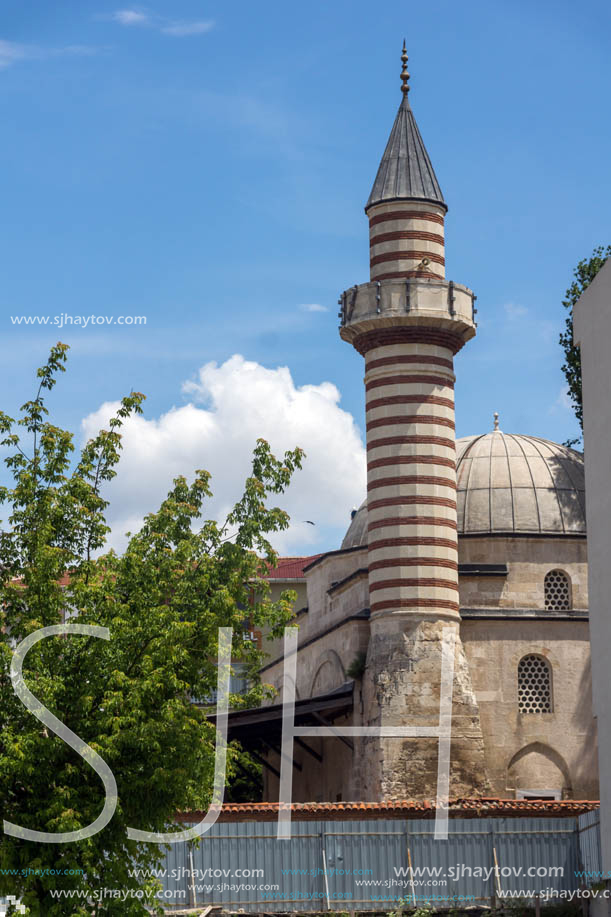 EDIRNE, TURKEY - MAY 26, 2018: Old Mosque in city of Edirne,  East Thrace, Turkey